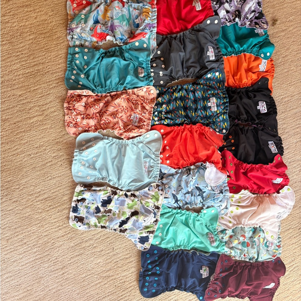 Applecheeks cloth diapers